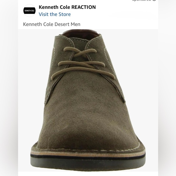 Kenneth Cole REACTION Suede Chukka Boot in Desert Wind size 11M main image 7